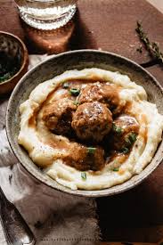 Easy Swedish Meatballs With Gravy No Heavy Cream Recipe Swedish Meatballs Easy Ikea Meatball Recipe Meatballs
