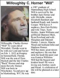 Willoughby C. Horner "Will"