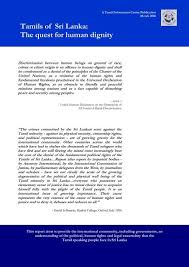 Given all he's suffered, it's hard not rice comes to realize if clyde was sent to solidarity confinement it must have been by his design. Tamils Of Sri Lanka The Quest For Human Dignity Ilankai Tamil