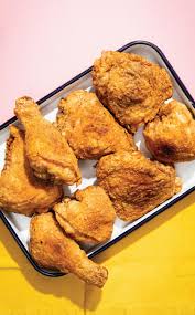 I don't know the reasons, but they sure go well together! American Test Kitchen Korean Fried Chicken American Test Kitchen Korean Fried Chicken The Ultimate Korean Fried Chicken Is One Of The Best Fried Dishes Ever