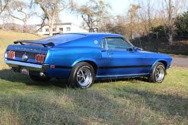 Maybe it's a thieves in 1976. Ford Mustang Mach 1 Baujahr 1969 Blau Schwarz Nr Classic Car Collection Stuttgart