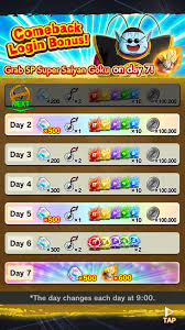 Iguide empowers you with pricing knowledge—enabling you to buy smarter and sell smarter. Comeback Rewards 14 Days Or 15 Dragon Ball Legends