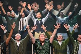 ICYMI: Drew Hedges, Art Young, Chase Wagner, Edric Mitchell, Jared Yoder,  Matty Rohrer, and Kyle Barker performed “Christmas Dance” by Darren Criss  at this year's Circle of Lights! 🎄 See the fully