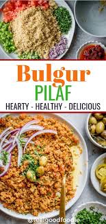 Bulgur Pilaf Authentic Vegan Recipe Feelgoodfoodie Recipe Healthy Ramadan Recipes Pilaf Recipes Bulgur Recipes