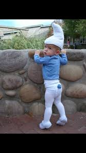 Nemt Hjemmelavet Smolfekostume Hjemmelavet Nemt Smolfekostume Toddler Halloween Costumes Boy Halloween Costumes Halloween Costumes For Kids