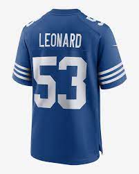 Nfl Indianapolis Colts Darius Leonard Men S Game Football Jersey Nike Com