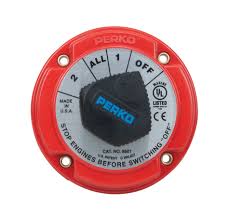 Smallest size (10.2 × 18.2 × 14.8 mm) at 10a switching capacity relay for high density p.c. Perko Inc Catalog Battery Switches Medium Duty Battery Selector Switch 8501