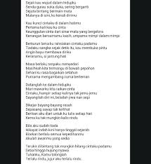 Memang dunia ini bukan surga cinta dan benci saling mengisi tapi dirinya tak pernah pergi menyentuh nurani. Trend Lagu Cinta Melayu Sejak 1980an 1 Monyetangkasa