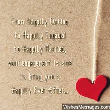 Happily Ever After Cute Engagement Wishes Engagement Wishes Engagement Message Engagement Cards