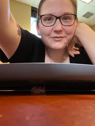 My coworker found this cutie in the building so he chilled with me under my  keyboard until I was able to bring him home and release him in my garden  where he