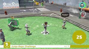 Of the many secret power moons to collect in super mario odyssey, there's one that may be more frustrating than most. Jump Rope Hero Moon How To Super Mario Odyssey Youtube