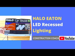 Recessed Lighting Halo Led Full Install Youtube