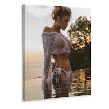 Sexy couple portrait woman in lingerie and man in suit Bath Towel by  Aleksey Maxim - MaximImages Prints