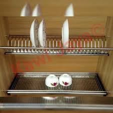 Kitchen set merupakan salah satu komponen yang penting dalam dapur. Rak Piring Gantung Tatakan Lemari Kitchen Set Stainless Steel Huben Modelline 60cm 90cm Anti Karat Shopee Indonesia