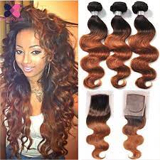 10a Ombre Brazilian Hair Body Wave With Closure 3 Bundles Wet And Wavy Weave With Closure Ombre Hair Bundle Wet And Wavy Weave Wavy Weave Wavy Weave Hairstyles