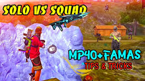 Gareenafreefirelive best solo vs squad gameplay freefire. Freefire Rank Match Solo Vs Squad 15 Kills By Famas Mp40 Garena Freefire Youtube