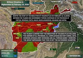 The taliban ( / ˈtælɪbæn, ˈtɑːlɪbɑːn /; Military Situation In Afghanistan On February 23 2020 Map Update Forum