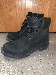 Women S Size 8 Black Timberlands Worn But No Interior Or Exterior Damage Suede Routinely Brushed And Well Main Black Timberlands Timberland Boots Timberland