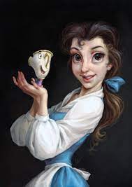 Potts, and chip, is here to brighten your day. Disney Coloring Page Belle By Bewareitbites On Deviantart