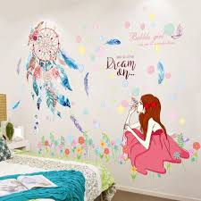 Pin On Girl Wall Sticker