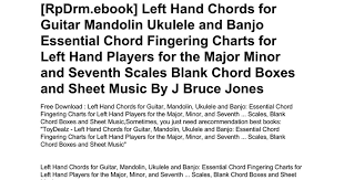 Stainless steel dish rack large home painting ideas via skoffphoto.com. Left Hand Chords For Guitar Minor And Seventh Blank Chord Boxes And Sheet Music Ukulele And Banjo Essential Chord Fingering Charts For Left Hand Players For The Major Mandolin Scales Office