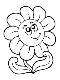 Dibujos Flores Para Colorear