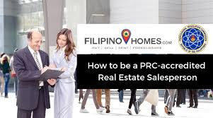Real estate broker license number: How To Be A Prc Accredited Real Estate Salesperson Filipino Homes Official Blog
