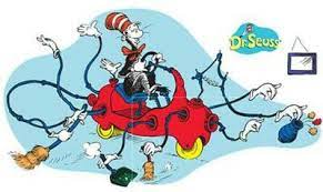 Cat In The Hat Clean Up Machine Giant Cat Dr Seuss Classroom Seuss Classroom