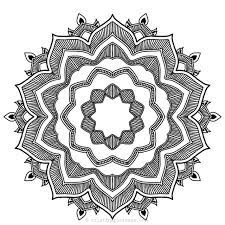 Desene de colorat cu flori grele. Mandala De Colorat Planse De Colorat Pentru Adulti