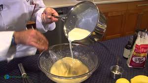 How To Make A French Baked Dessert Clafoutis By Chef Bernard No Bake Desserts French Sweets Desserts