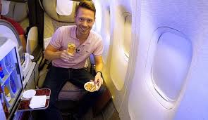 It is smaller than the main lounge, but contains top however, if you have the money to afford a first class ticket on emirates, flying in. Emirates First Class Skycruiser Boeing 777 Yourtravel Tv