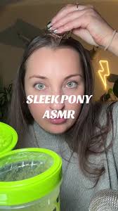 I feel judged 🫣😂 im a GEL girl now… #asmr #myfirstSLEEKpony #hairgel  #sleekponytail #doingmyhairasmr #asmrhairbrushing #asmrhairplay #fyp  #hairstyleasnr #besthairgel