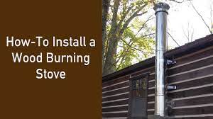 Stove pipes, or chimney connectors, can be either single or double walled. How To Install A Wood Burning Stove Youtube
