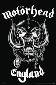 Black White Motorhead Poster Warpig England Logo Measures 24 X 36 Comes Rolled Motorhead Logo Motorhead Fabric Poster