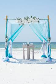 Tiffany Blue Turquoise And White Beach Wedding Blue Beach Wedding Beach Wedding Turquoise Beach Wedding Arbors