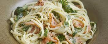 Smoked Salmon Watercress And Horseradish Pasta Recipe Smoked Salmon Pasta Recipes Salmon Pasta Recipes Easy Pasta Dishes