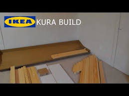 Putting Together The Kura Ikea Reversible Bed Assembly Upside Down 1 Man Youtube Ikea Kura Ikea Kura Bed Ikea