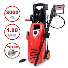 Black And Decker Power Washer Manual Pressure Washers Powryte Basic 2000psi 18gpm Electric Pressure Washer With Hose Reel And Extra Turbo Nozzle Onboard Hose Reel Washer