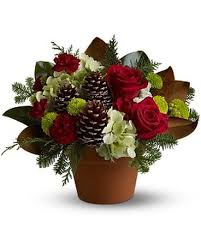 Have fun adding wreaths to doors and embellishing. Countryside Christmas Tfweb465 In Dallas Tx Petals Stems Florist