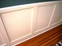 On our 8′ foyer walls this means our wainscoting should be 32″ at it's highest point. How To Install Recessed Panel Wainscoting How Tos Diy