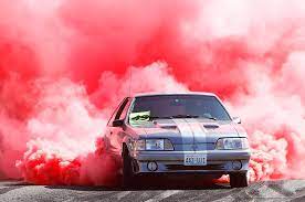 In Red Look Good To Sunset Fox Body Mustang Fox Mustang Mustang