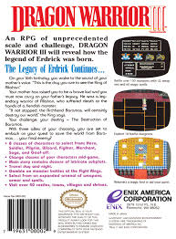Dragon Quest Iii Dragon Warrior Iii Covers Nes Dj Oldgames
