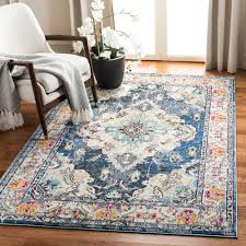 Safavieh adirondacks light blue/dark blue area rug. Three Posts Ponca Oriental Navy Light Blue Area Rug Reviews Wayfair