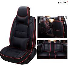 Yuzhe Leather Universal Car Seat Covers For Suzuki Swift Wagon Grand Vitara Jimny Liana 2 Sedan Vit Leather Car Seat Covers Leather Seat Covers Car Accessories