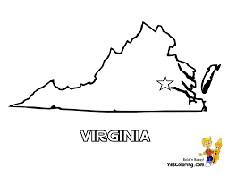 39+ virginia coloring pages for printing and coloring. Virginia Map Picture For Coloring Pages Kids At Yescoloring Com Virginia Map Maps For Kids Blank Map