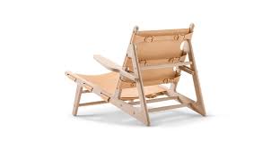 Designed as a larger version of the popular black tripod hunting chair, the big tripod chair features increased height, a slightly angled backrest, and 300 lb. The Hunting Chair By Borge Mogensen Fredericia Furniture