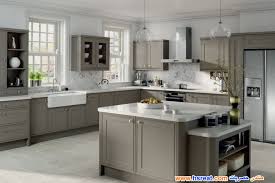 مطابخ كروان باللون الرمادي أجدد وأروع مطابخ كروان رمادية اللون 2017