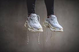 Balenciaga Triple S Cream Sneakers Men Fashion Sneakers Sneakers Guide