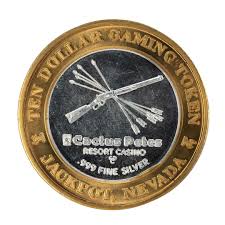 Cactus petes horseshu resort casino. 999 Silver Cactus Petes Resort Casino Jackpot Nv 10 Gaming Token Limited Edition