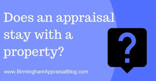 But it generally ranges between one to four weeks. Does An Appraisal Stay With A Property Birmingham Appraisal Blog